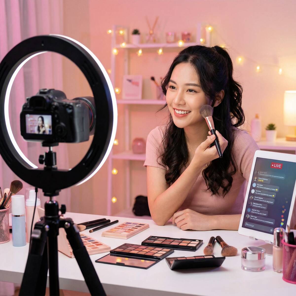 绿帽社美妆视频